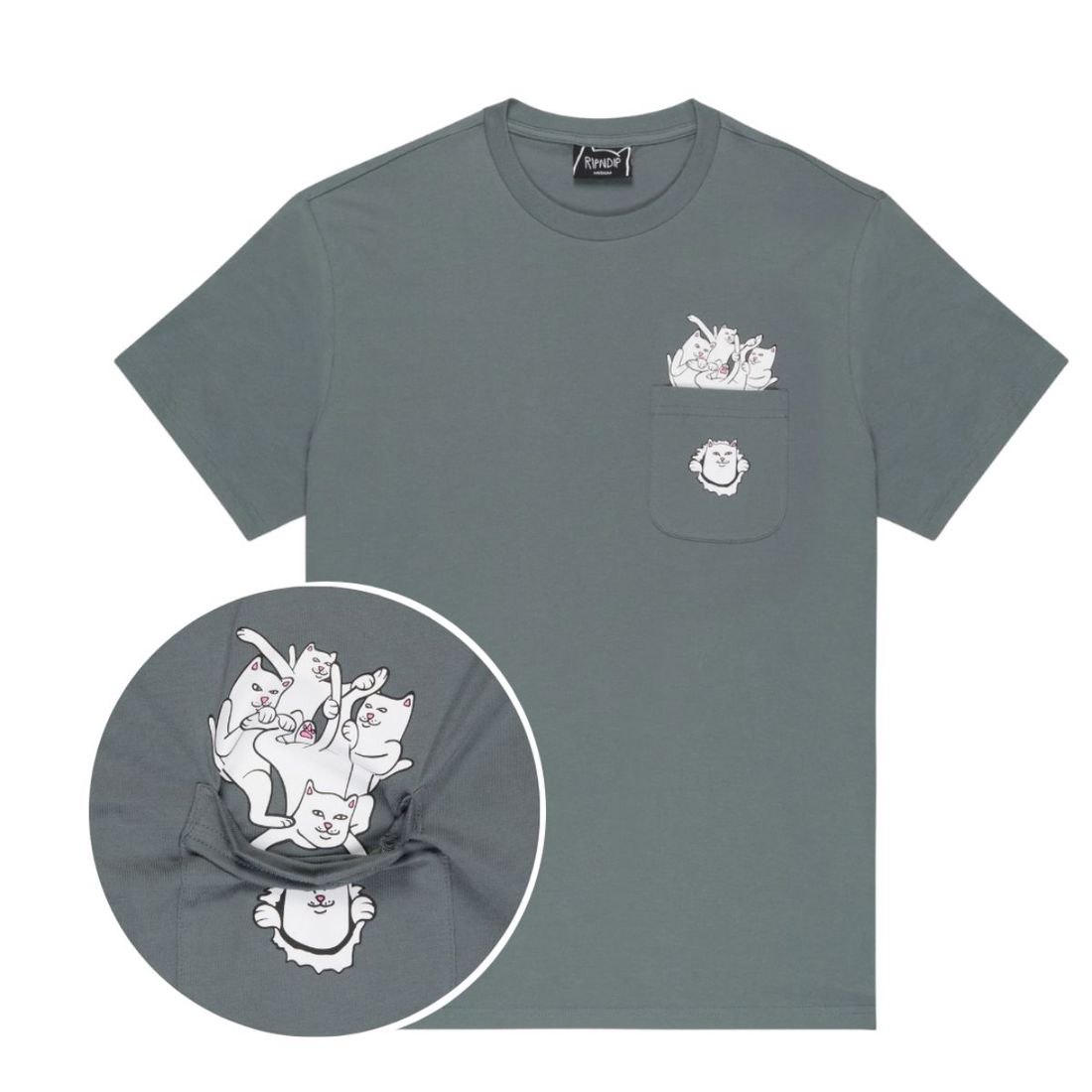 Camiseta Ripndip Nermaniac Pocket Tee