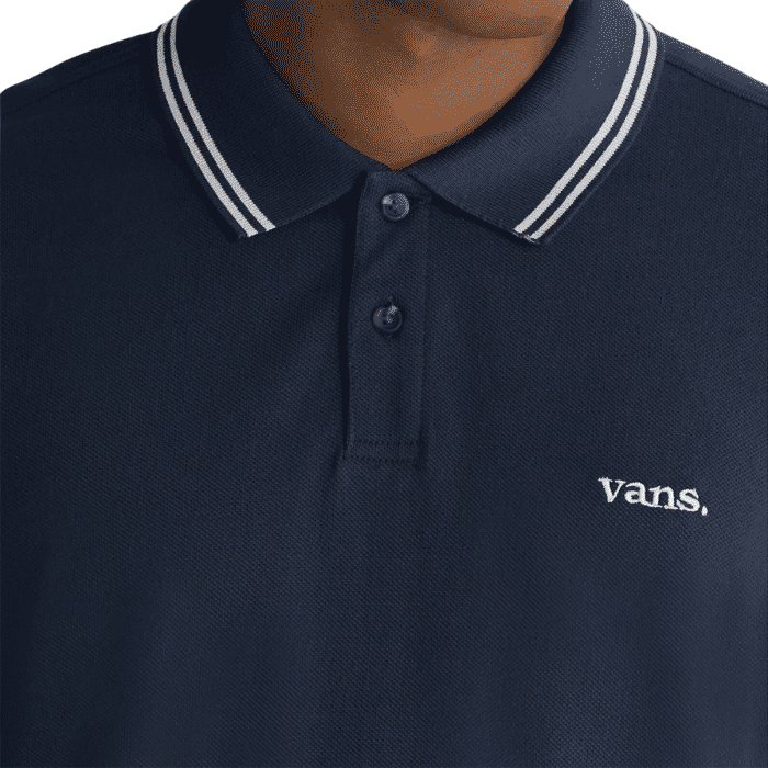 Camiseta Vans Polo Dress Blue Halecrest