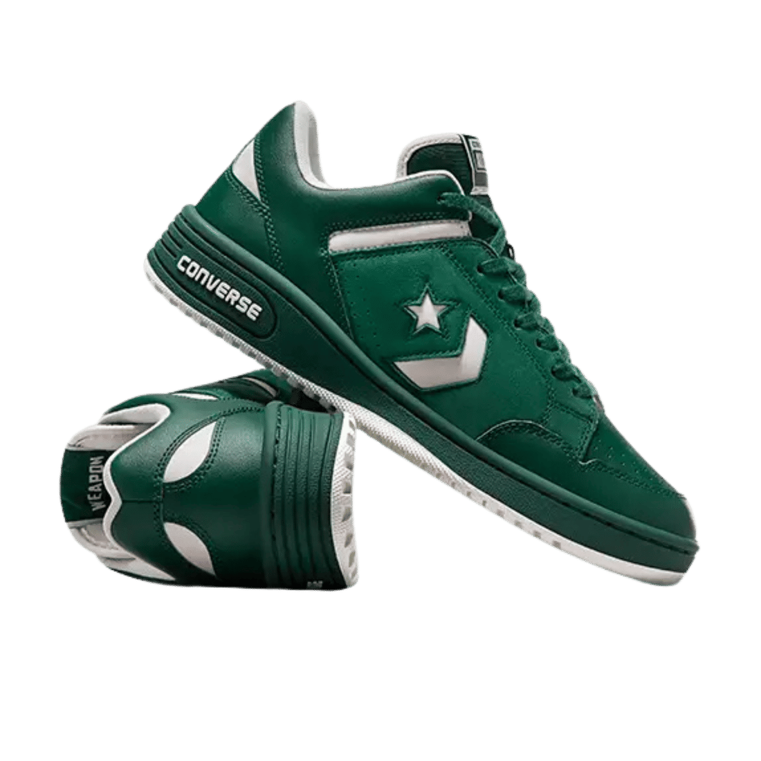 Converse Weapon Lux Sport Couro Verde