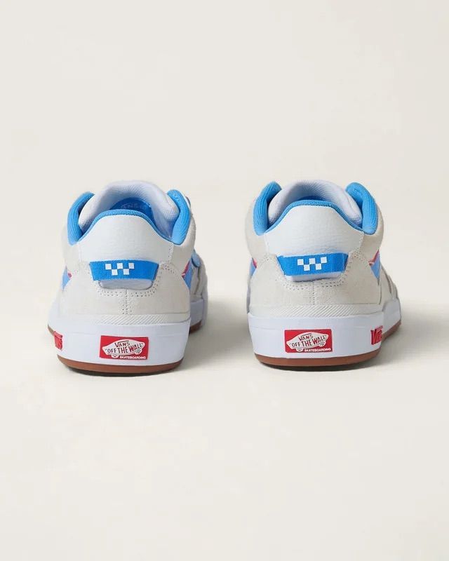 Tênis Vans Wayvee Skate Blanc de Azure Blue Tênis Vans Wayvee Skate Blanc de Azure Blue