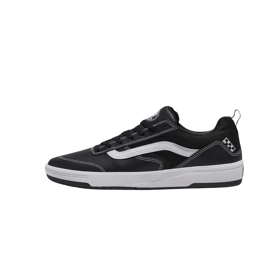 Tênis Vans Skate Zahba Couro Preto VN0007QQBZW Tênis Vans Skate Zahba Couro Preto VN0007QQBZW