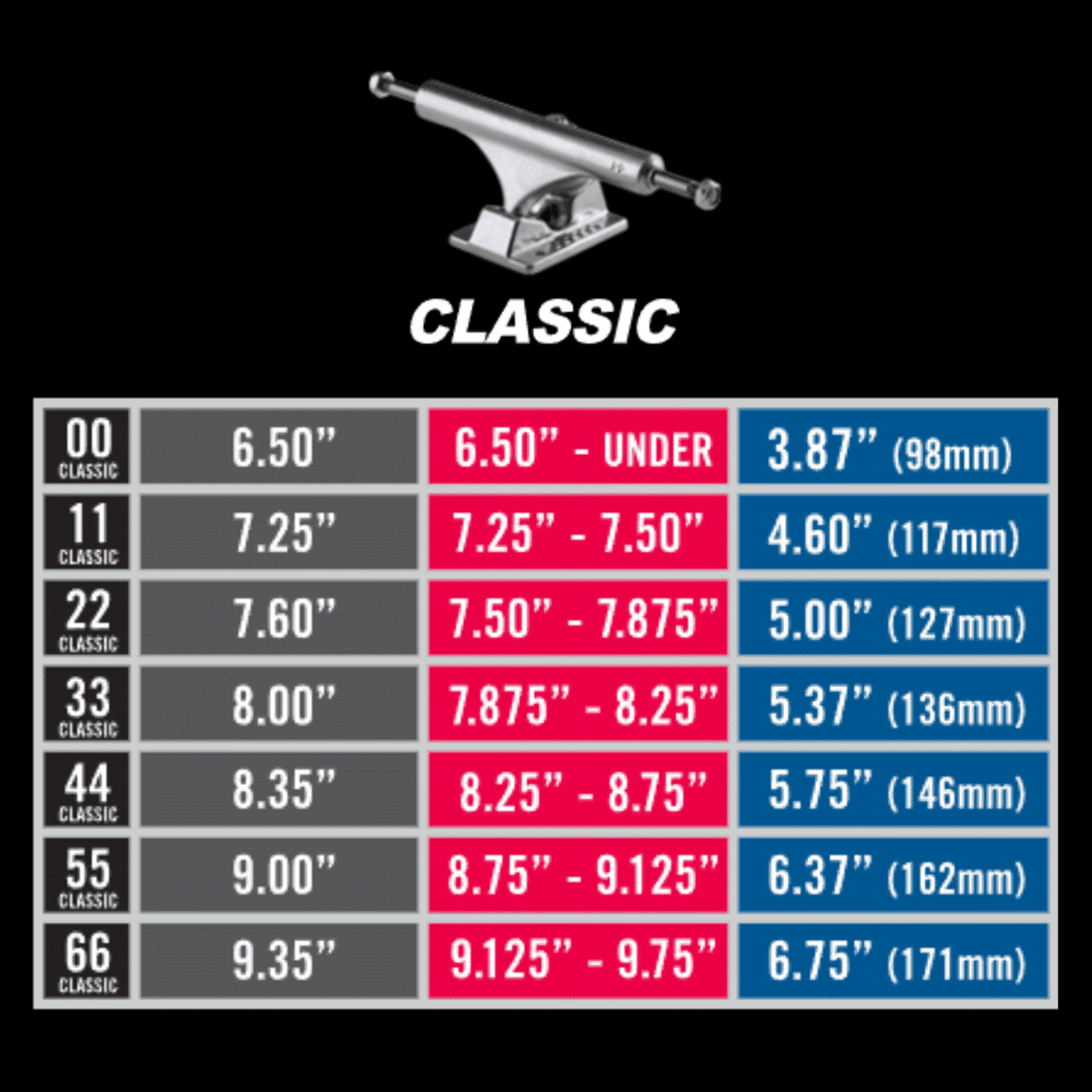 Truck Ace Classic Polished Size 44 146mm Truck Ace Classic Polished Size 44 146mm