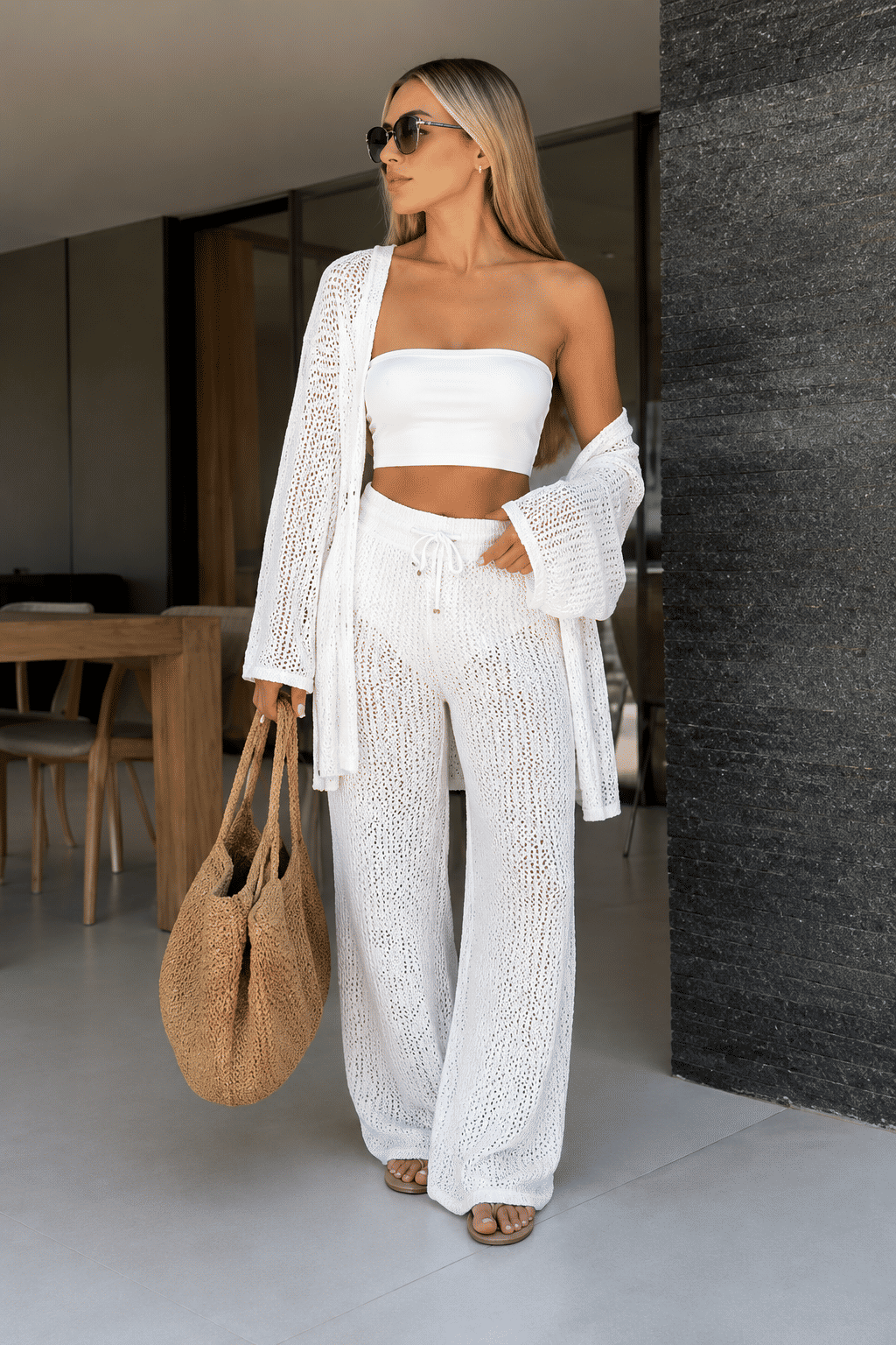 CONJUNTO KIMONO CALÇA PONTO ARRASTÃO MAIS SHORTS AVULSO