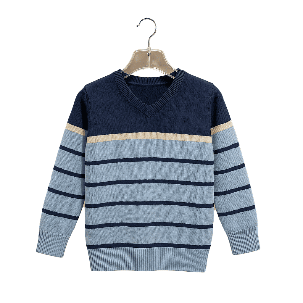 SUETER TRICOT LISTRADO