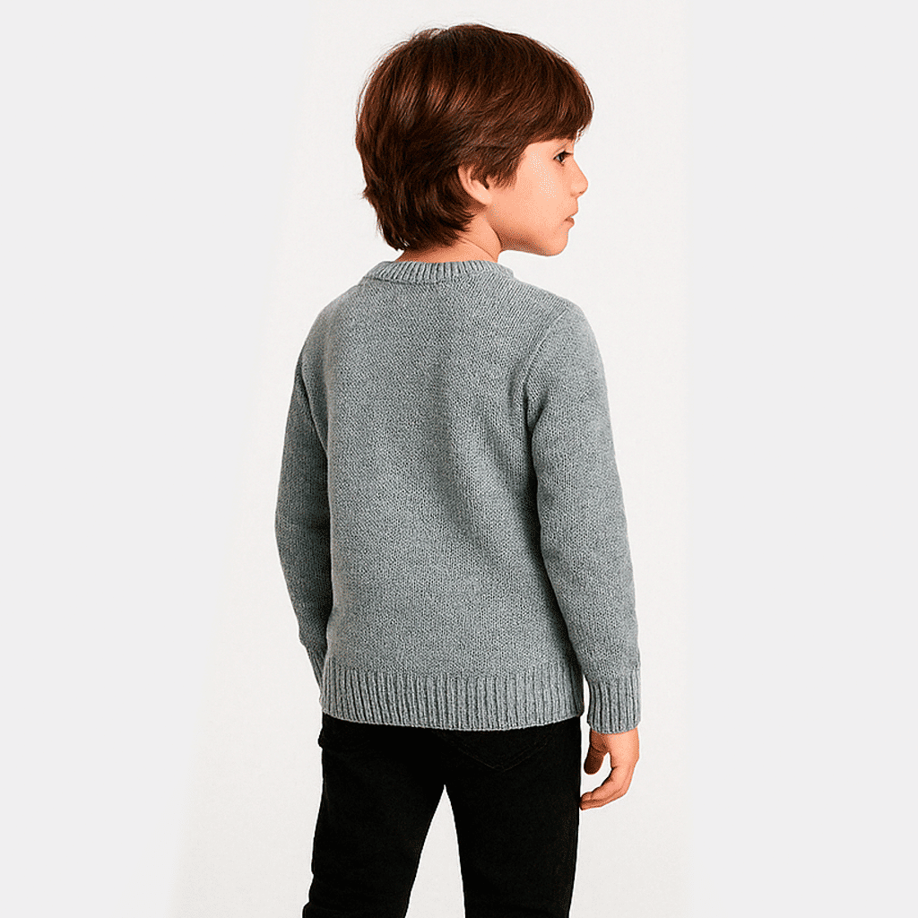 SUETER M/L LISO BORDADO 86