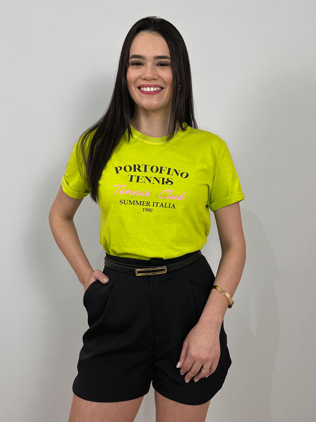 Tshirt Premium - Portofino - Verde Pistache Tshirt Premium - Portofino - Verde Pistache