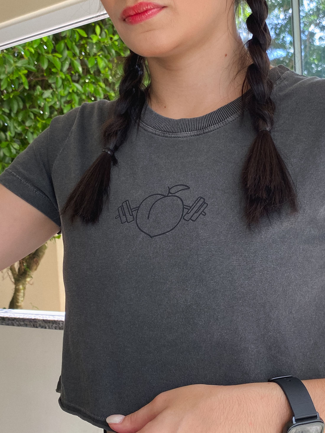 Cropped - Gym - Cinza Cropped - Gym - Cinza