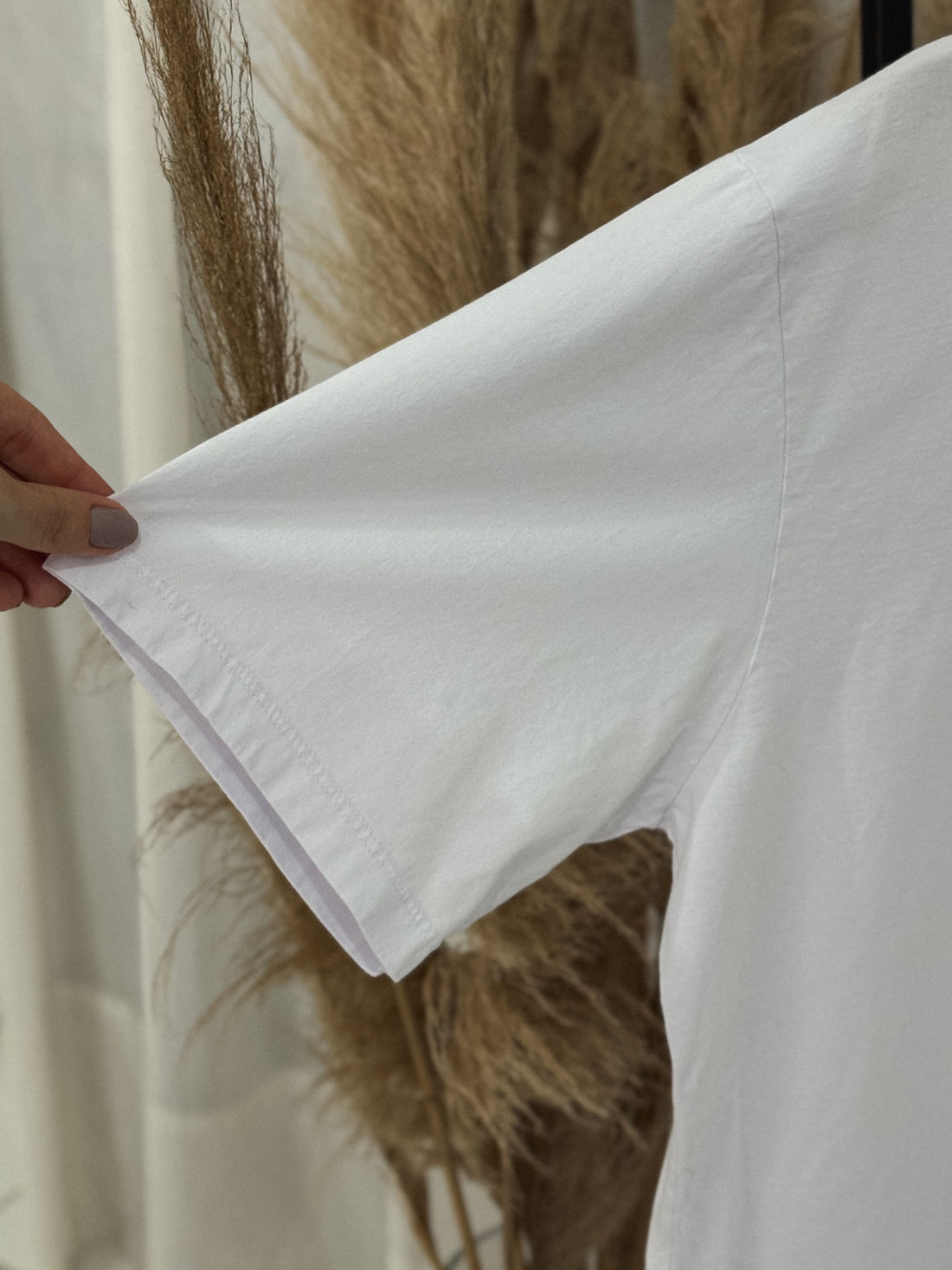 T-shirt Oversized - Mickey Quadrados - Branca