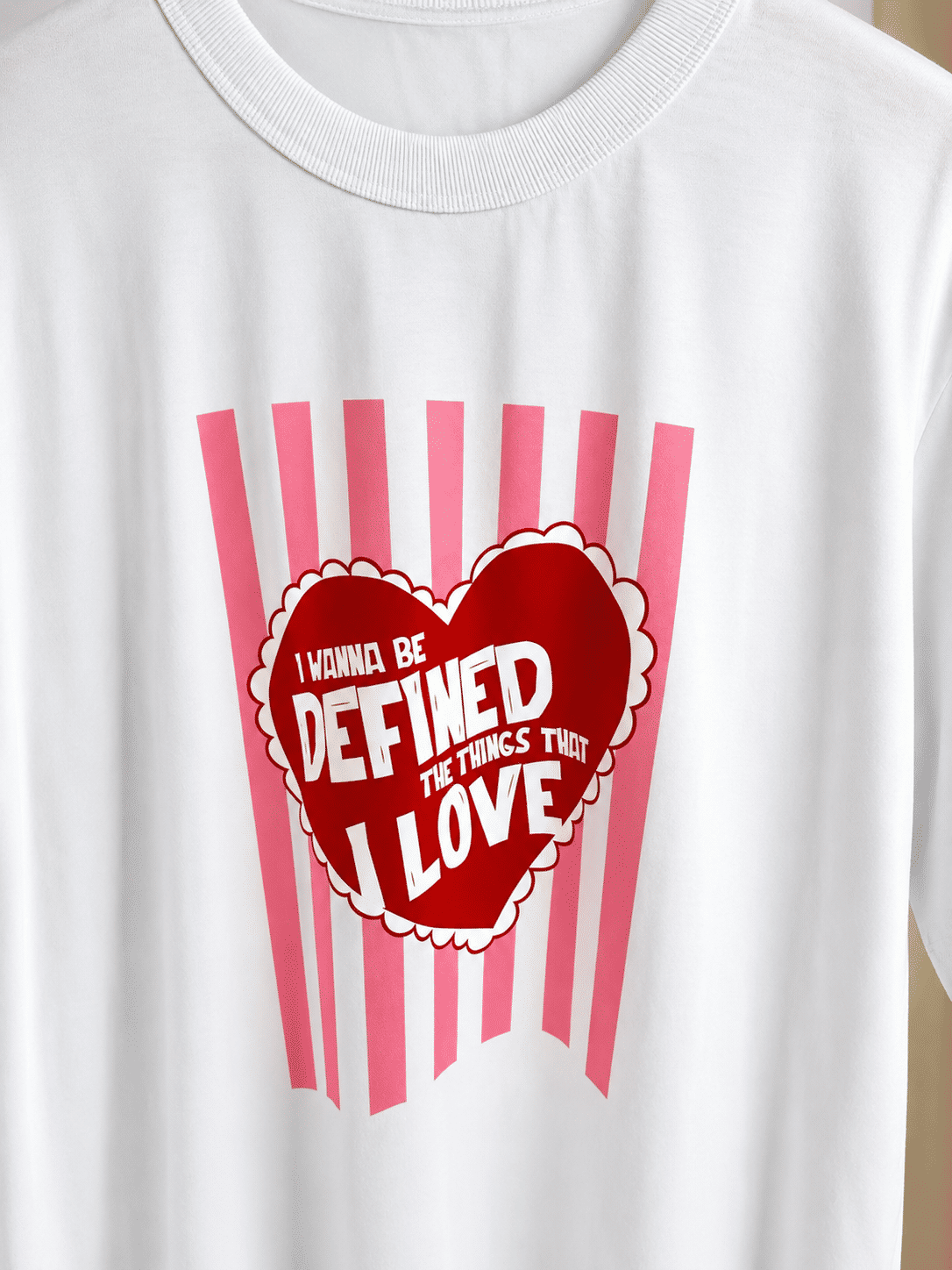 Tshirt Oversized - I Wanna Be Defined - Branca Tshirt Oversized - I Wanna Be Defined - Branca