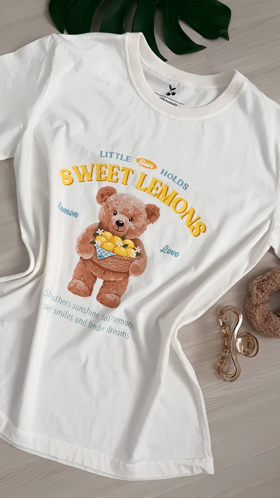Tshirt Premium - Sweet Lemons DTF - Off White Tshirt Premium - Sweet Lemons DTF - Off White