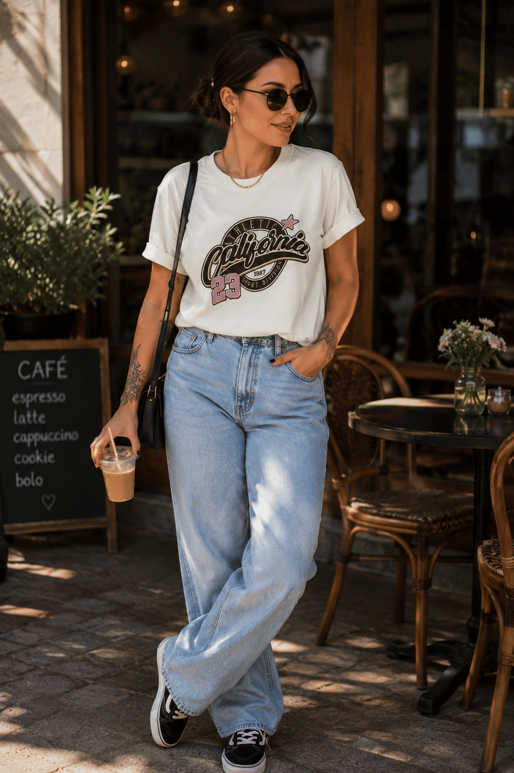 Tshirt Premium - California DTF - Off White Tshirt Premium - California DTF - Off White