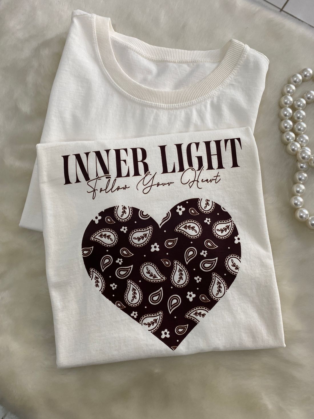 Tshirt Premium - Inner Light - Off White Tshirt Premium - Inner Light - Off White