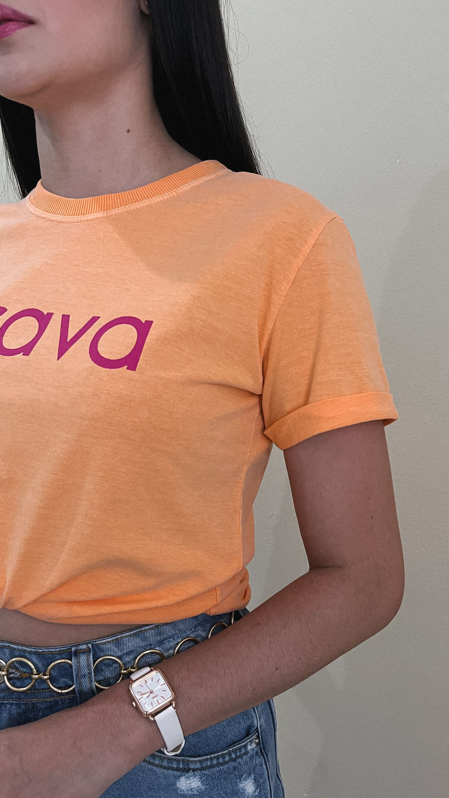 Tshirt Premium - Brava - Laranja Tshirt Premium - Brava - Laranja