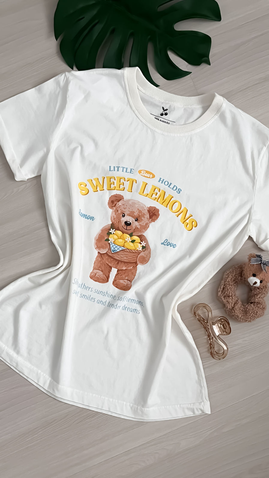 Tshirt Premium - Sweet Lemons DTF - Off White Tshirt Premium - Sweet Lemons DTF - Off White