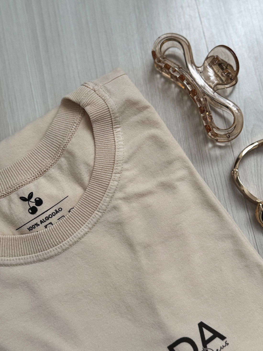 Tshirt Premium - Amada - Areia Tshirt Premium - Amada - Areia