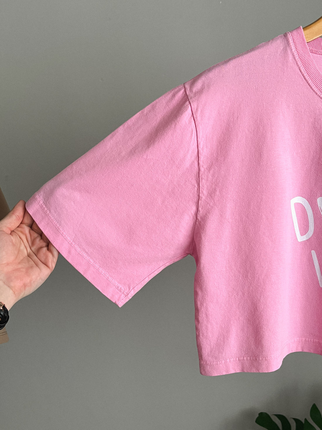 Cropped Oversized - La dolce vita - Rosa