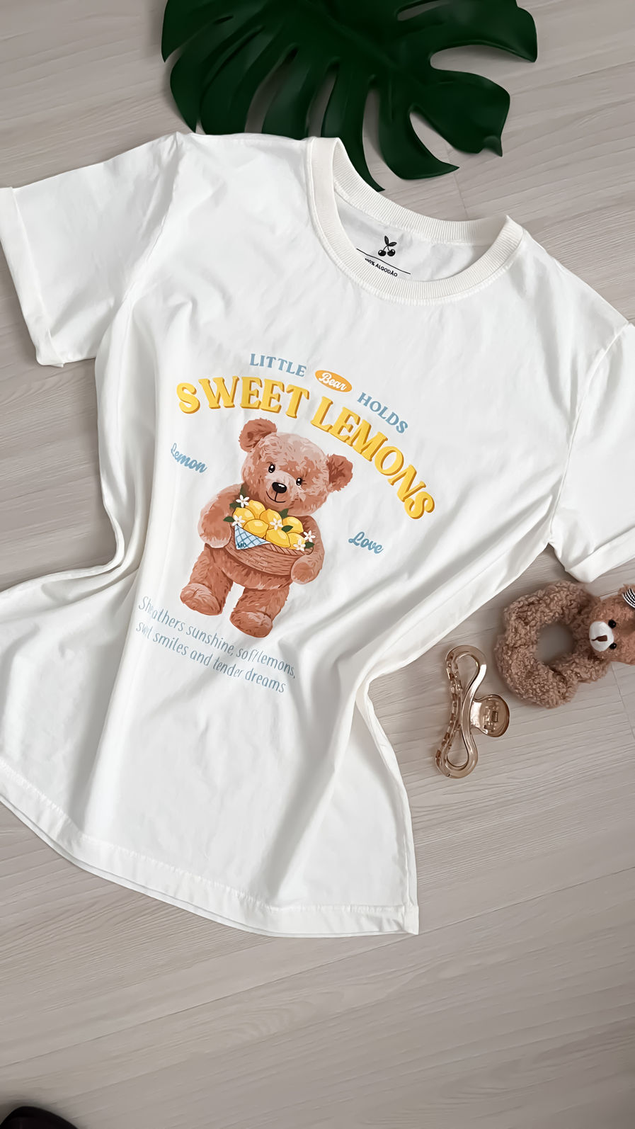 Tshirt Premium - Sweet Lemons DTF - Off White Tshirt Premium - Sweet Lemons DTF - Off White
