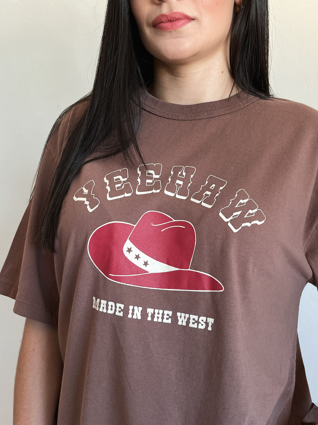 Tshirt Oversized - Texas - Marrom Tshirt Oversized - Texas - Marrom