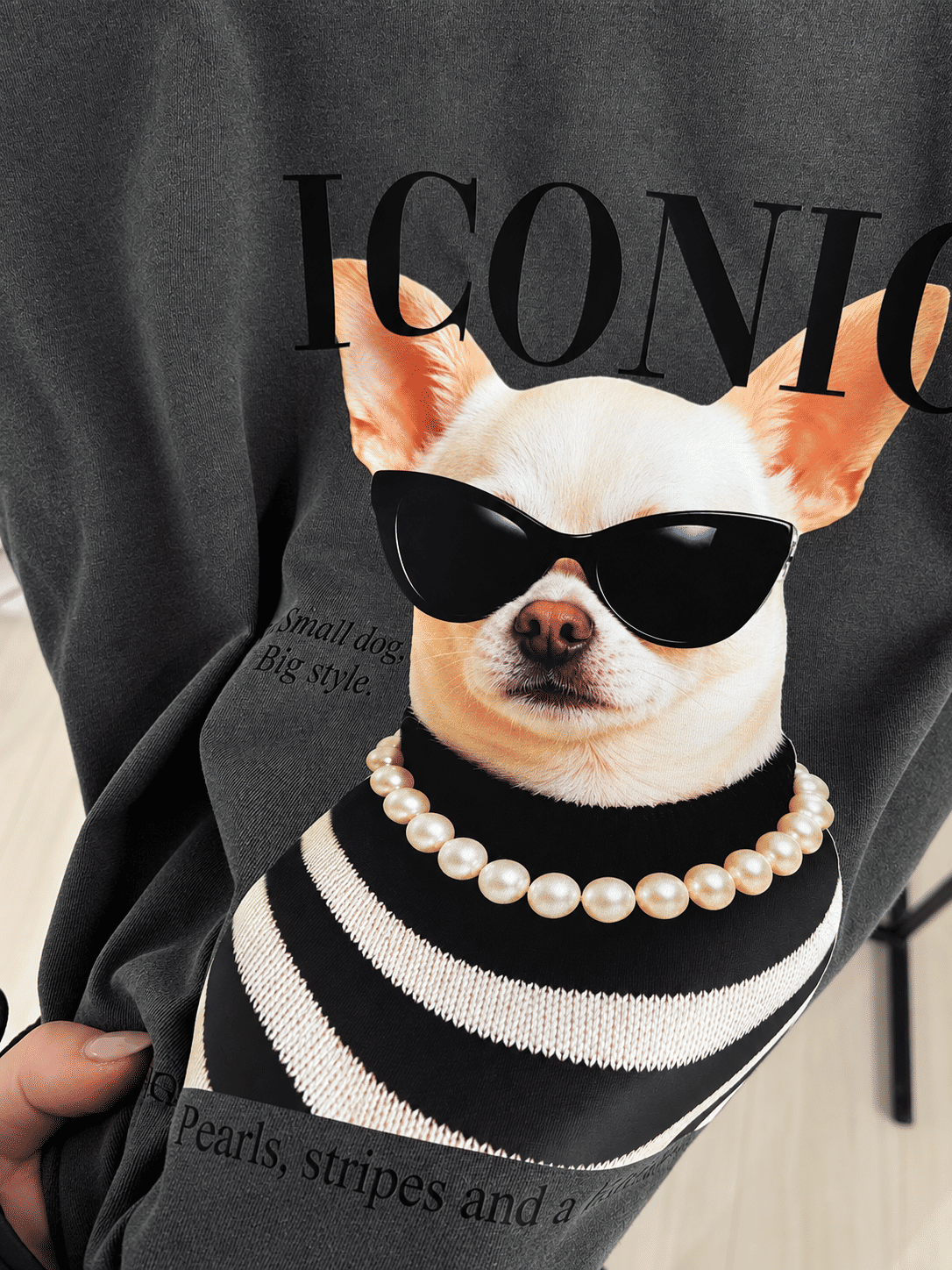 Tshirt Premium - Iconic - Cinza Estonado Tshirt Premium - Iconic - Cinza Estonado