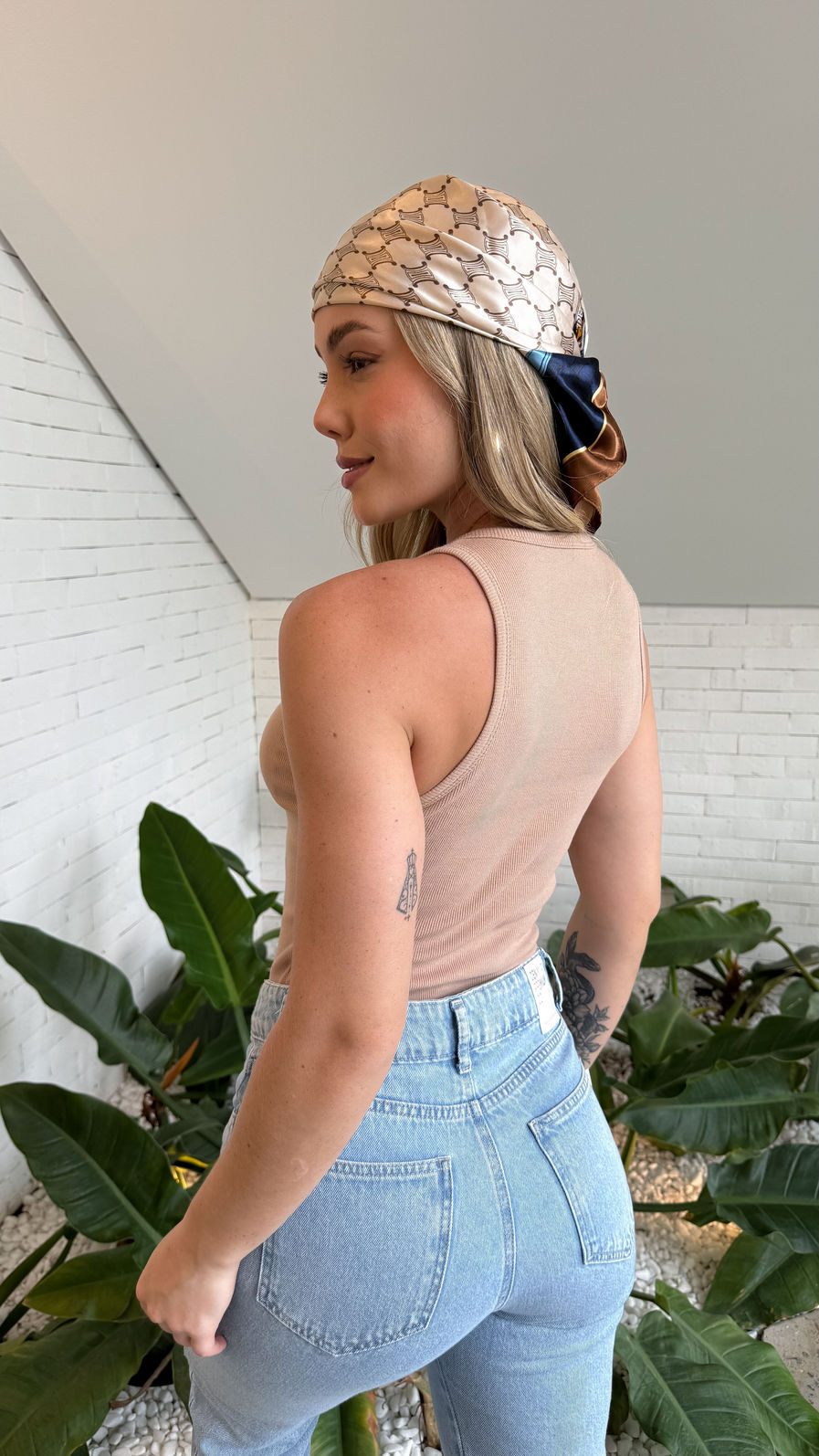 Regata Nadador Ayla - Bege