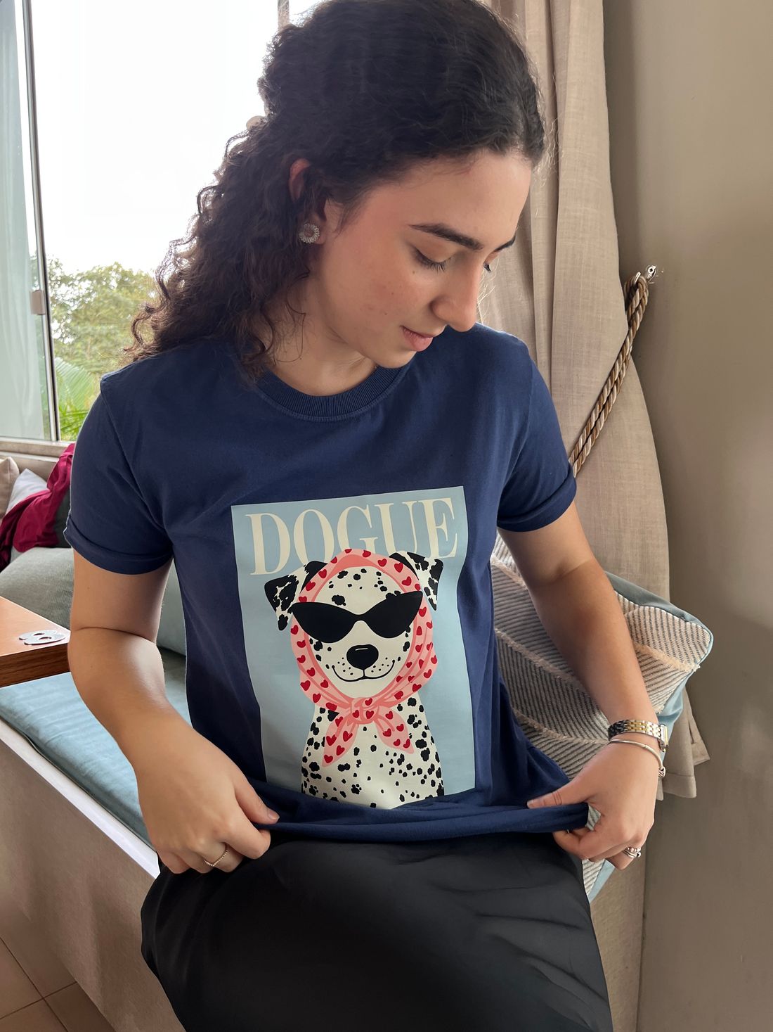 Tshirt Premium - Dalmata - Azul Tshirt Premium - Dalmata - Azul