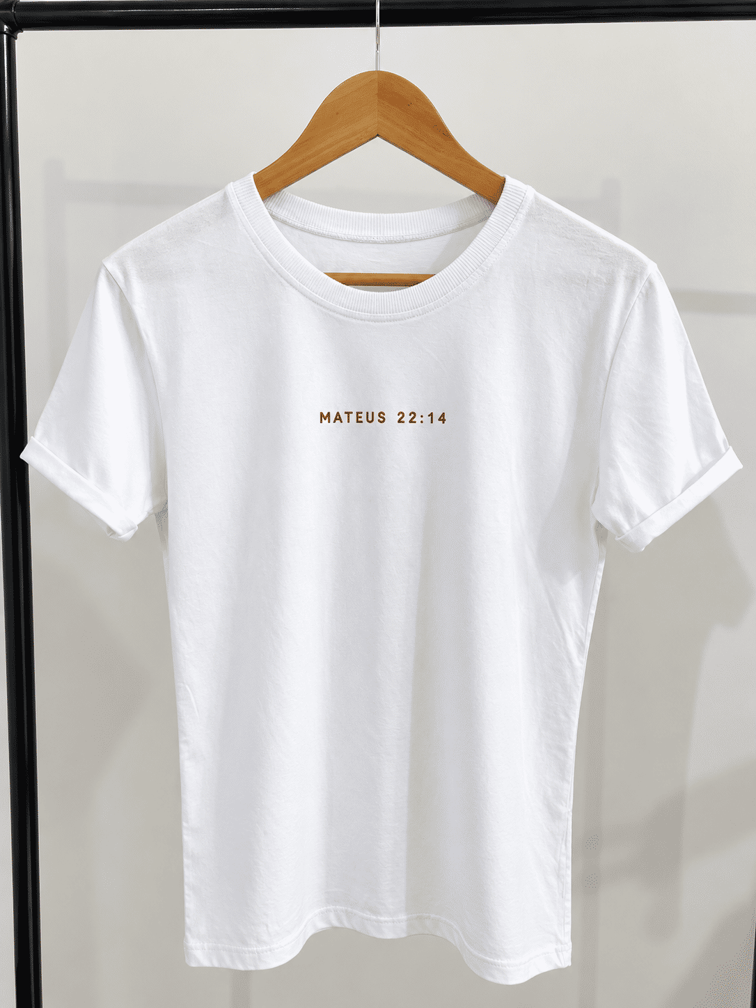 Tshirt Premium - Mateus 22:14 DTF - Off White Tshirt Premium - Mateus 22:14 DTF - Off White
