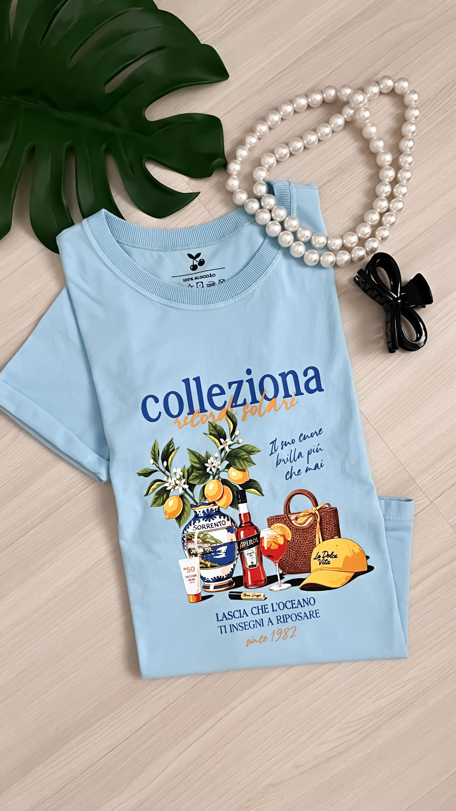 Tshirt Premium - Colleziona DTF - Azul Tshirt Premium - Colleziona DTF - Azul