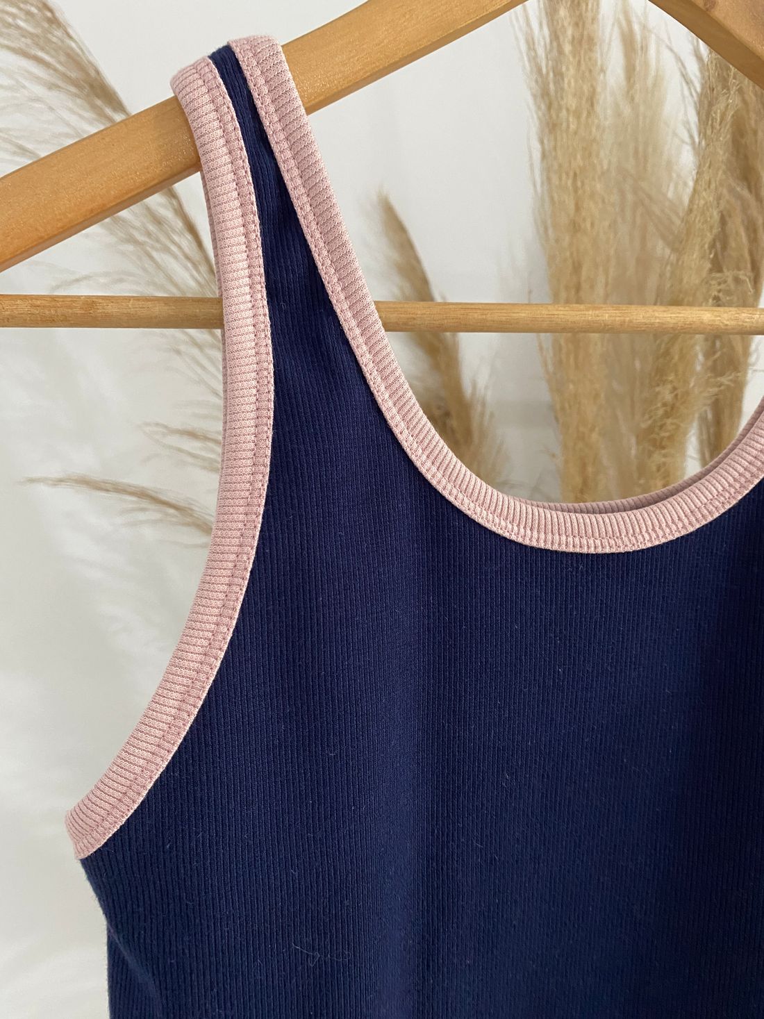Regata Lauren - Bicolor - Azul com Rose