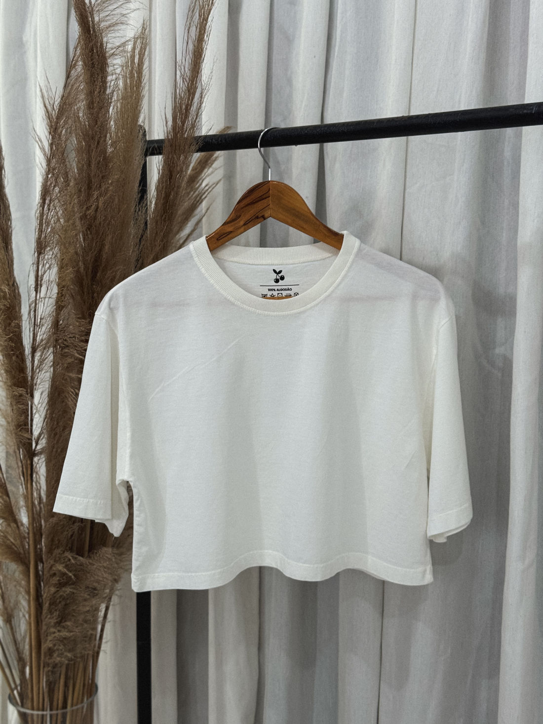Cropped Oversized - Liso - Off White