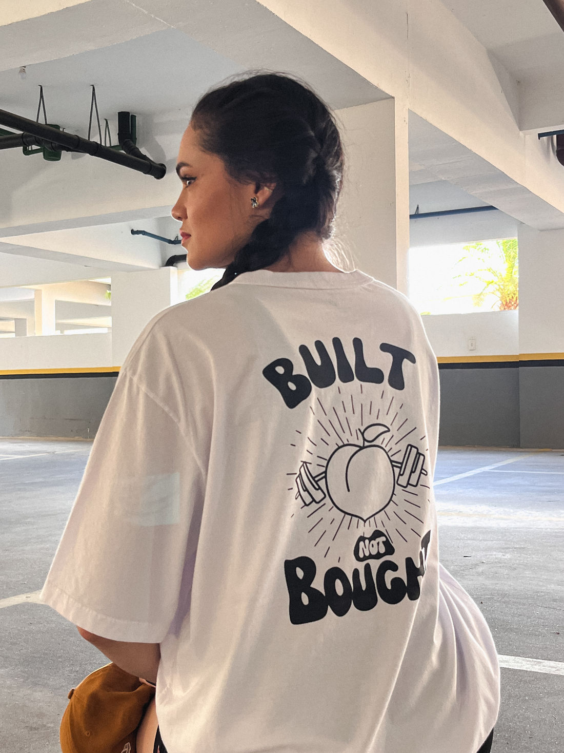 Tshirt Oversized - Gym - Branca Tshirt Oversized - Gym - Branca