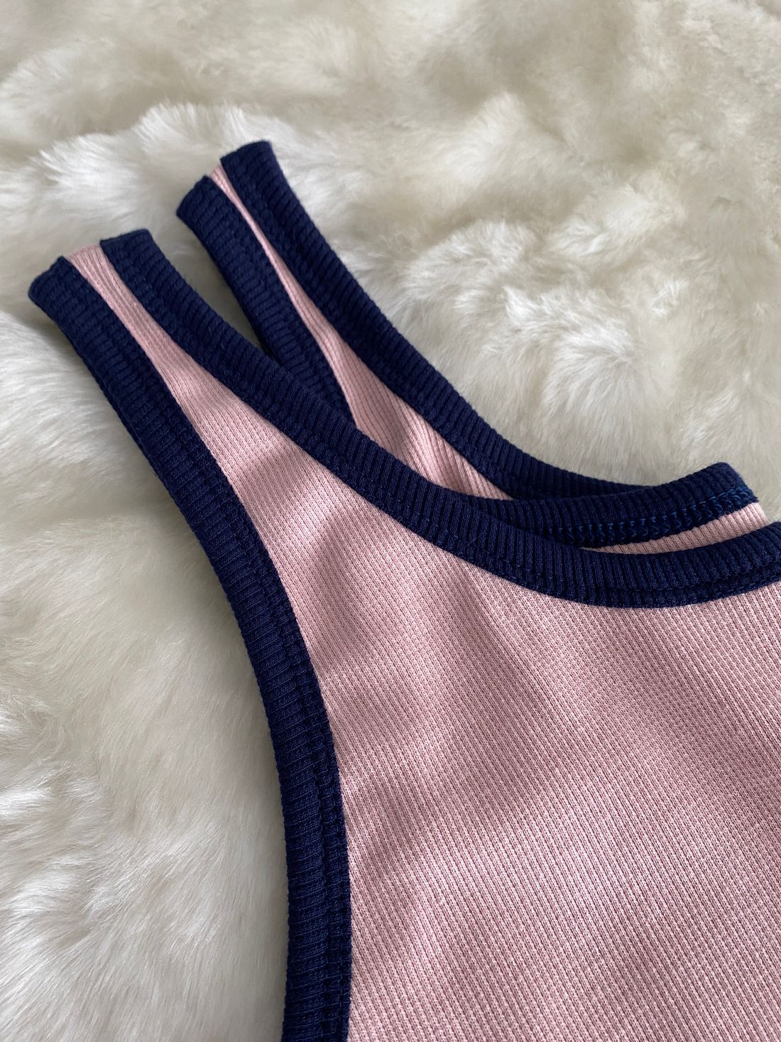 Regata Lauren - Bicolor - Rose com Azul Regata Lauren - Bicolor - Rose com Azul