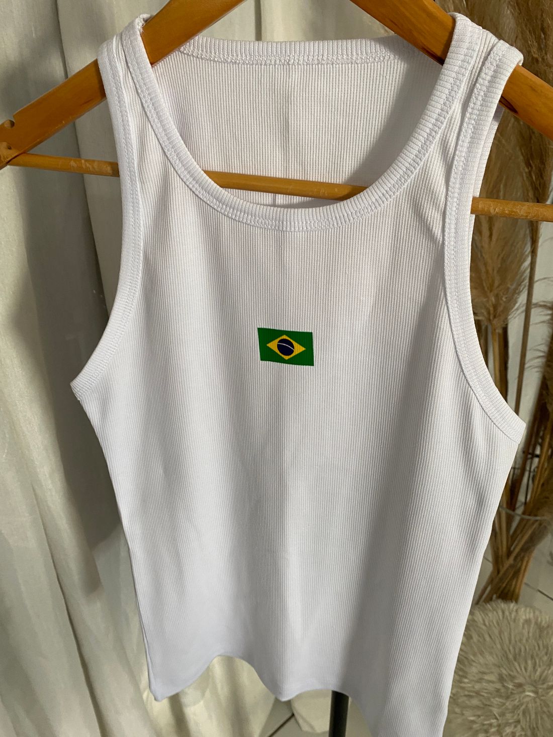 Regata Nadador Ayla Brasil - Branca Regata Nadador Ayla Brasil - Branca