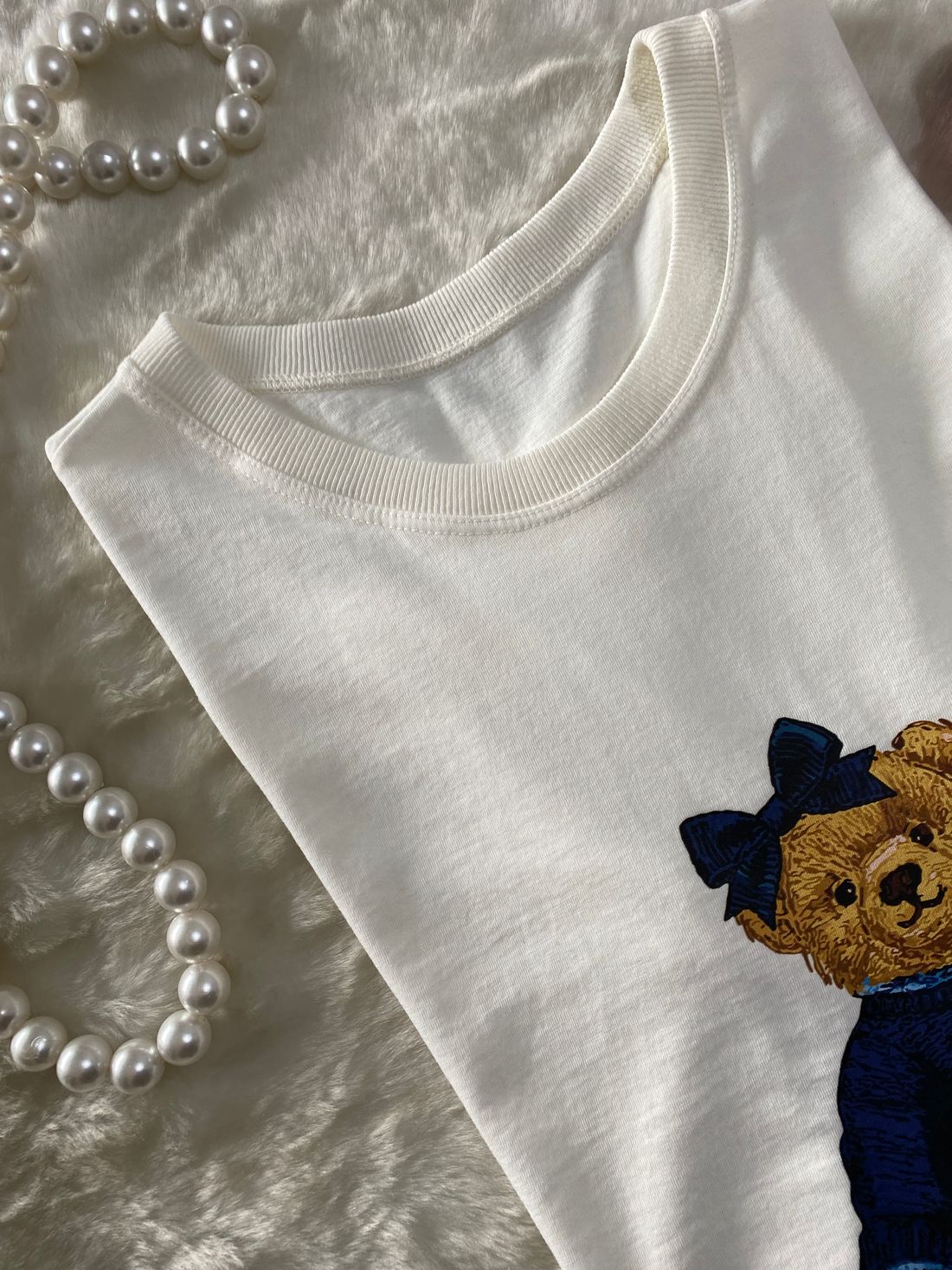 Tshirt Premium - Ursa EUA DTF - Off White Tshirt Premium - Ursa EUA DTF - Off White