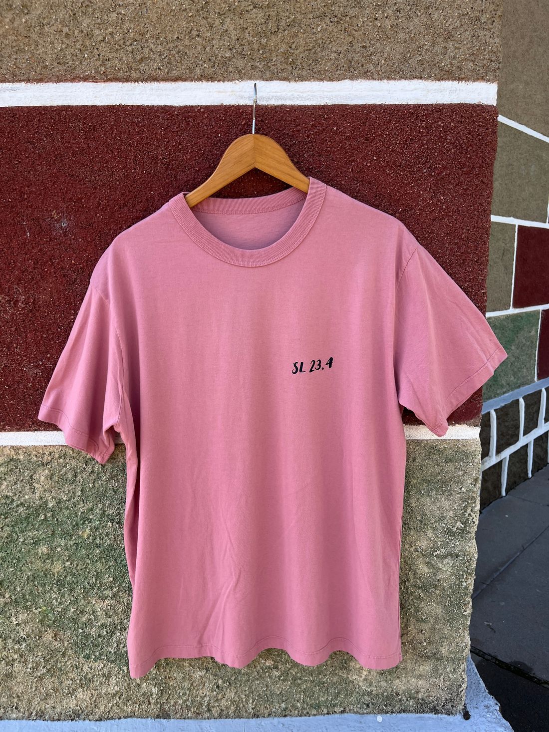 Tshirt Oversized - Salmos 23:4 - Rosa Chá Tshirt Oversized - Salmos 23:4 - Rosa Chá