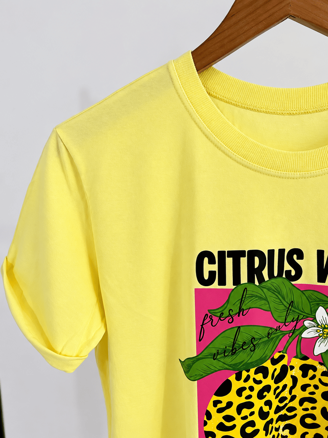 Tshirt Premium - Citrus Wild - Amarelo Manteiga Tshirt Premium - Citrus Wild - Amarelo Manteiga