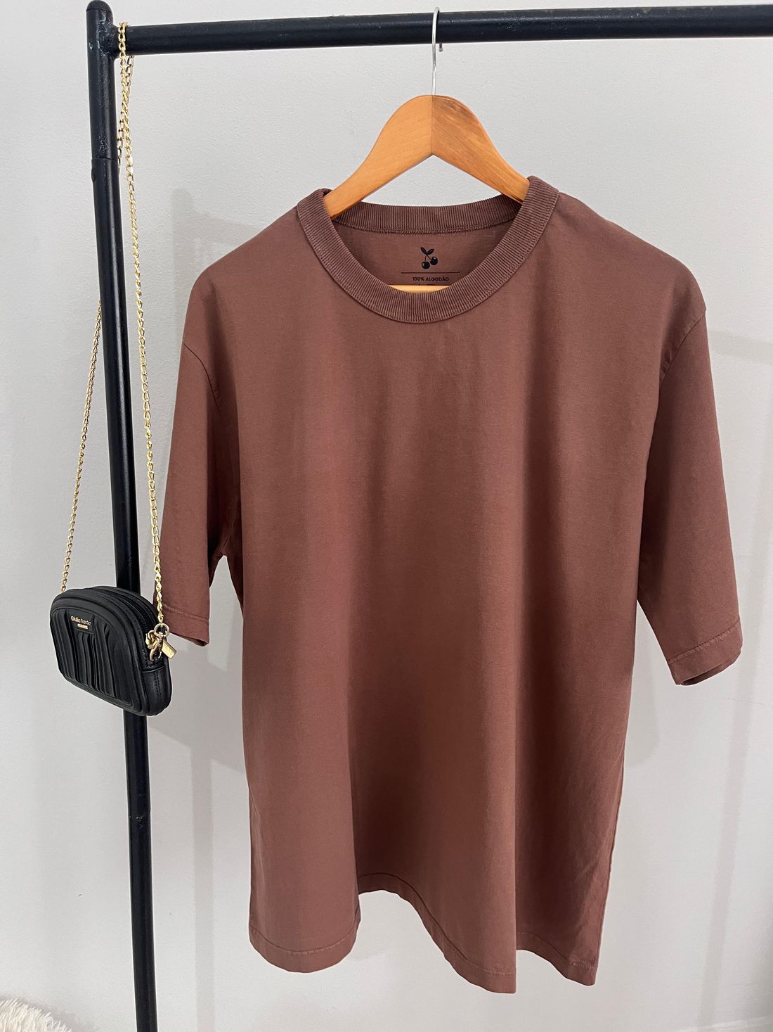 Tshirt Oversized Lisa - Marrom Tshirt Oversized Lisa - Marrom