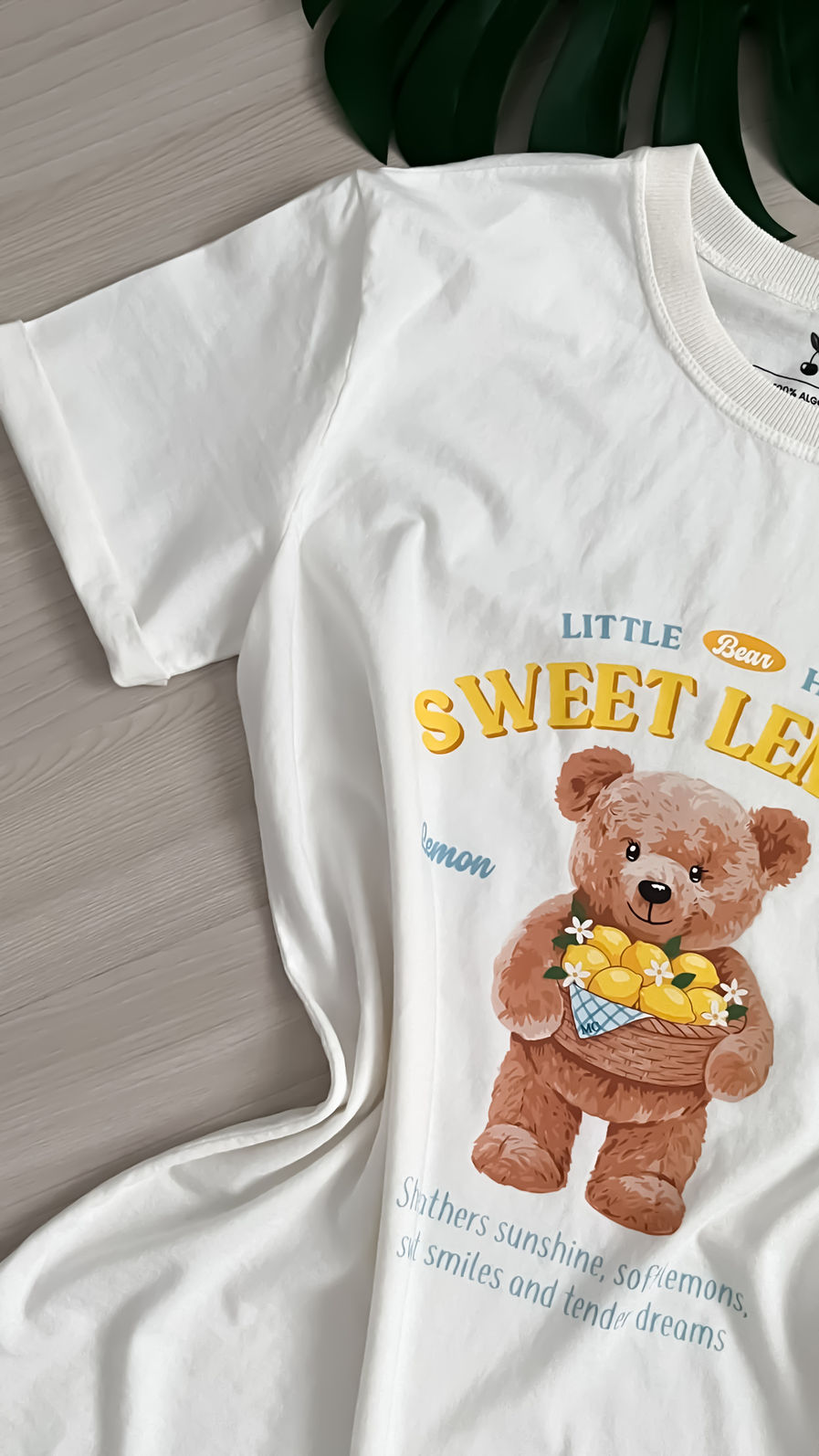 Tshirt Premium - Sweet Lemons DTF - Off White Tshirt Premium - Sweet Lemons DTF - Off White