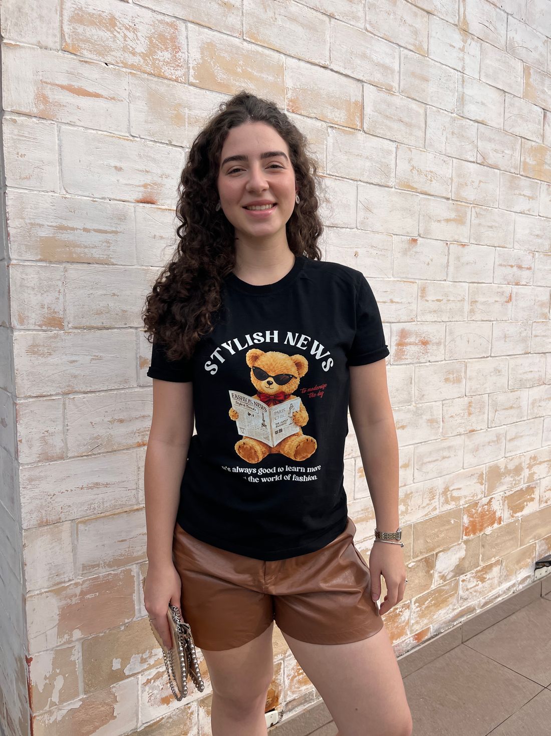 Tshirt Premium - Stylish News - Preto Tshirt Premium - Stylish News - Preto