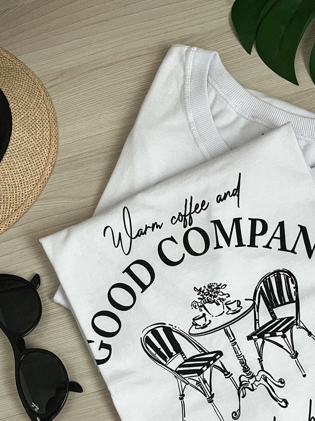 Tshirt Premium - Good Company - Branca Tshirt Premium - Good Company - Branca