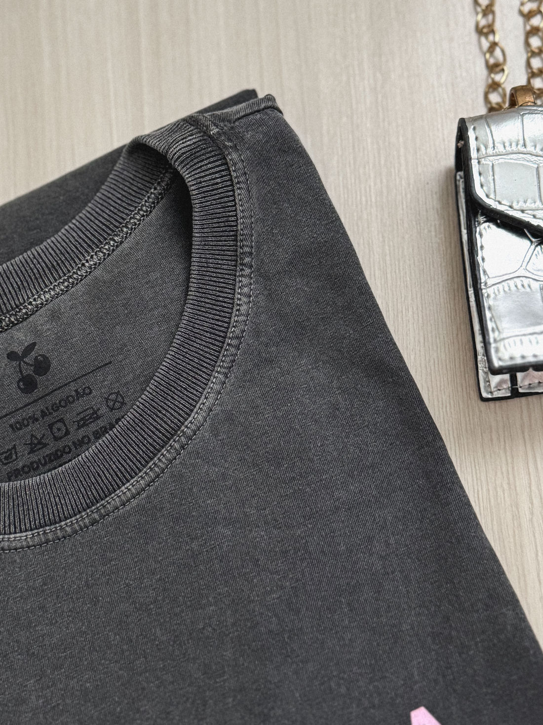 Tshirt Premium - Protegida - Cinza Tshirt Premium - Protegida - Cinza