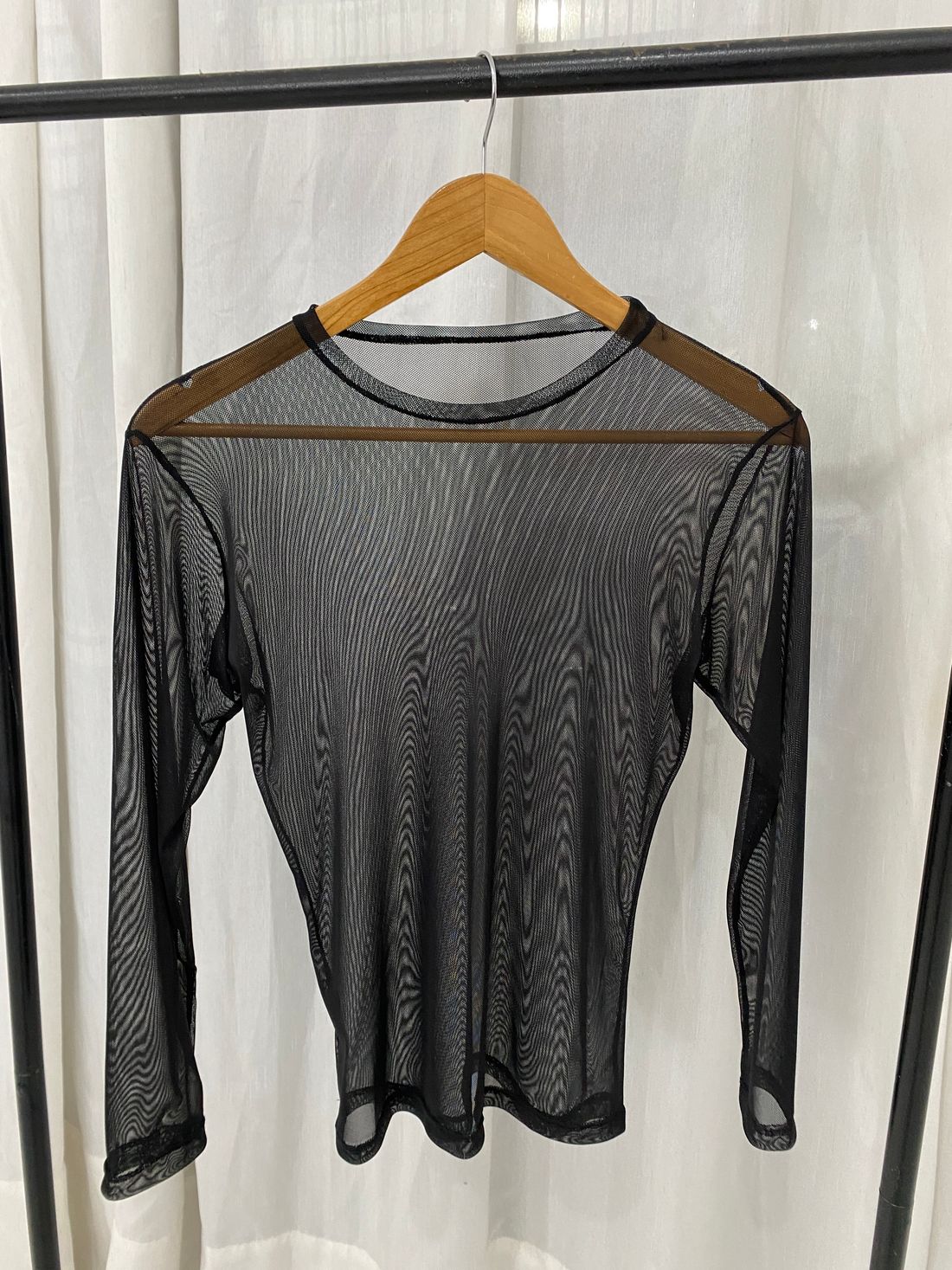 Blusa de Tule - Preto Blusa de Tule - Preto