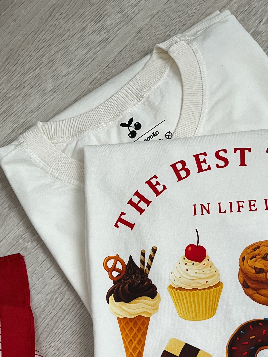 Tshirt Premium - The Best Thing DTF - Off White Tshirt Premium - The Best Thing DTF - Off White