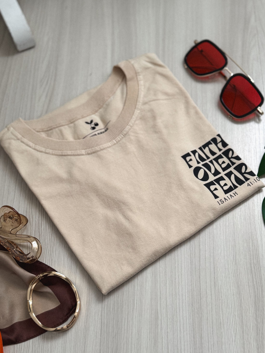 Tshirt Premium - Isaiah 41:10 - Areia Tshirt Premium - Isaiah 41:10 - Areia