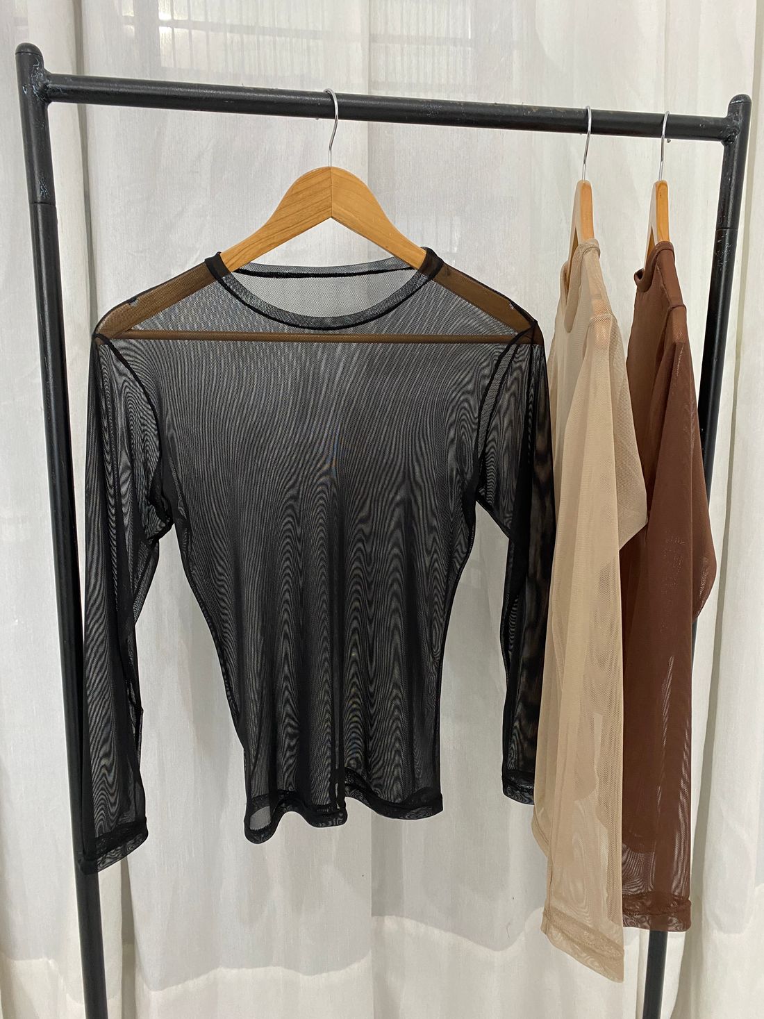Blusa de Tule - Preto Blusa de Tule - Preto