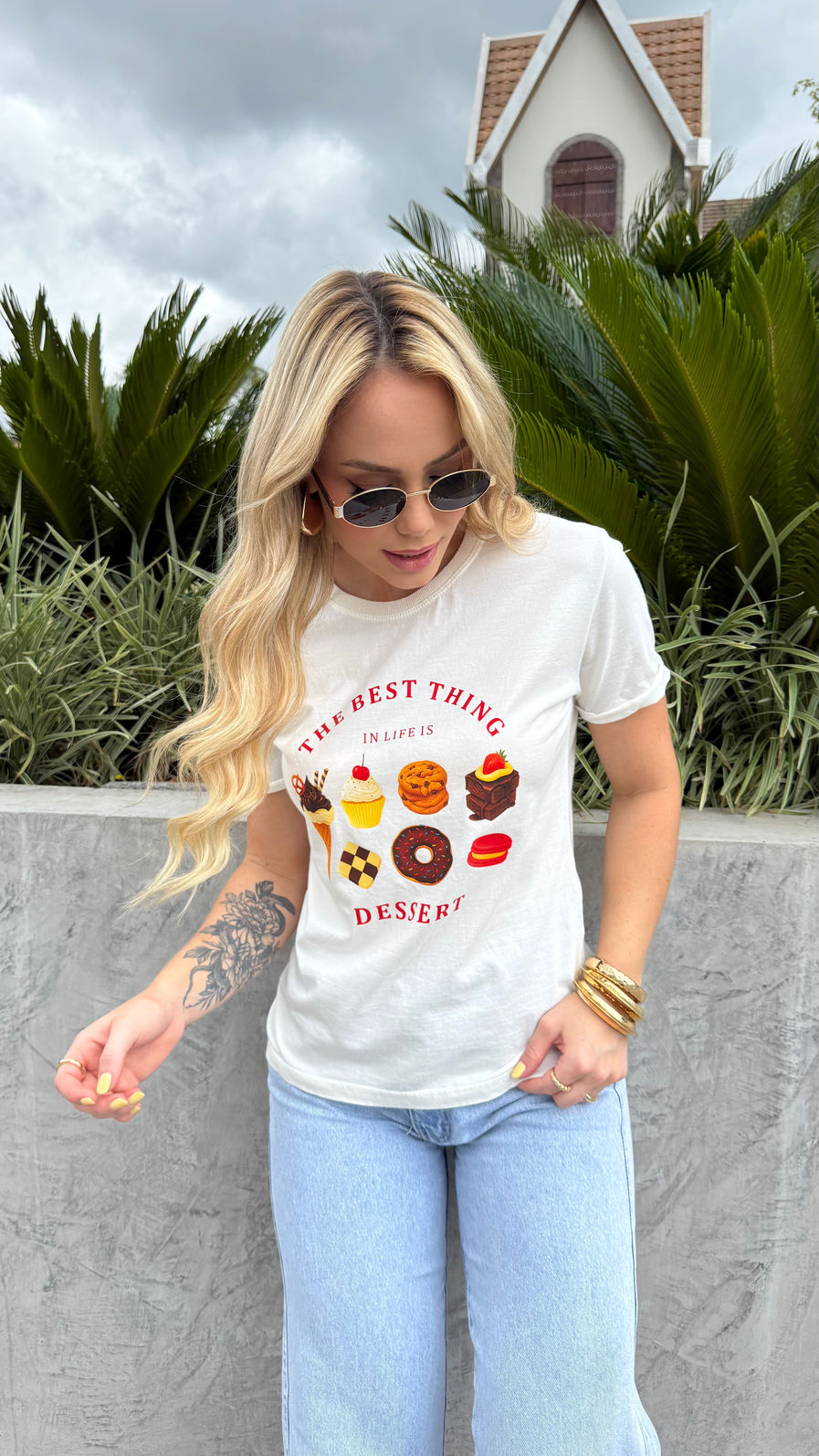 Tshirt Premium - The Best Thing DTF - Off White Tshirt Premium - The Best Thing DTF - Off White