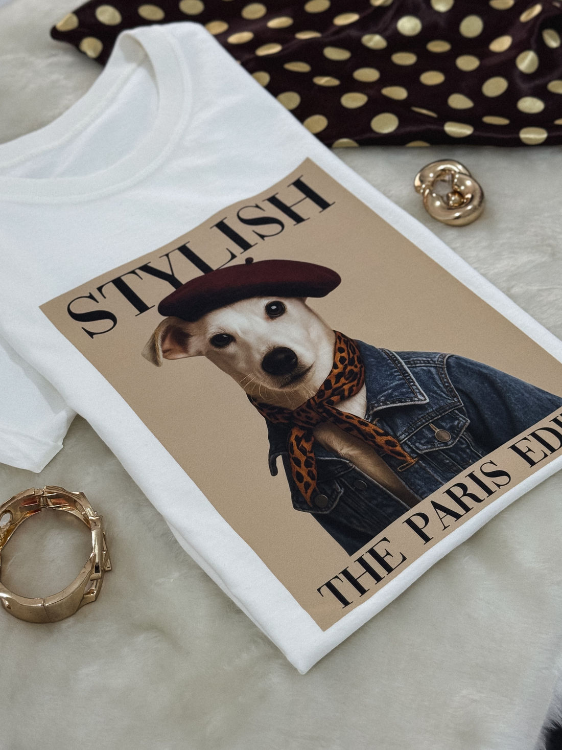 Tshirt Premium - Stylish DTF - Off White Tshirt Premium - Stylish DTF - Off White