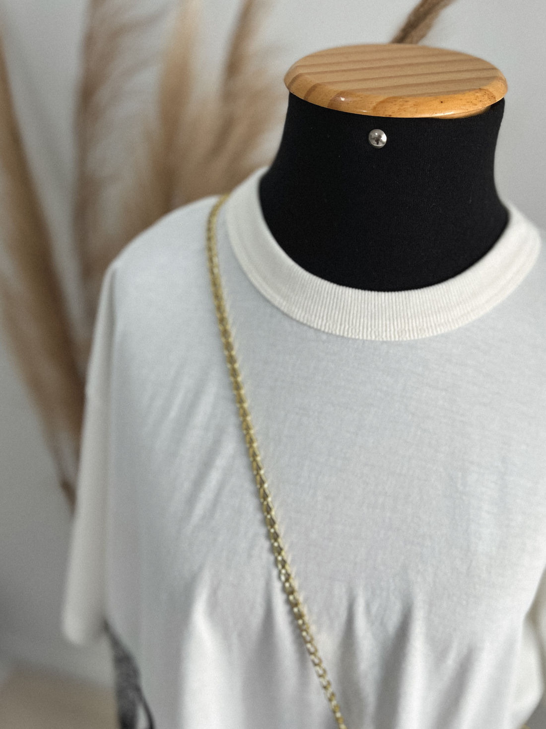 Tshirt Oversized - Channel Costas - Branca