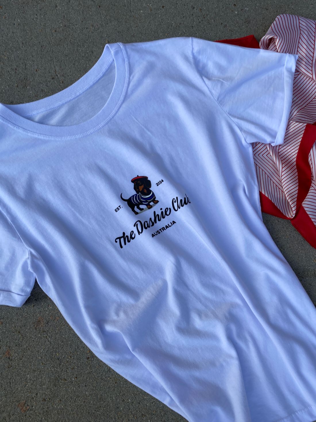 Tshirt Premium - Salsicha Club - Branca Tshirt Premium - Salsicha Club - Branca