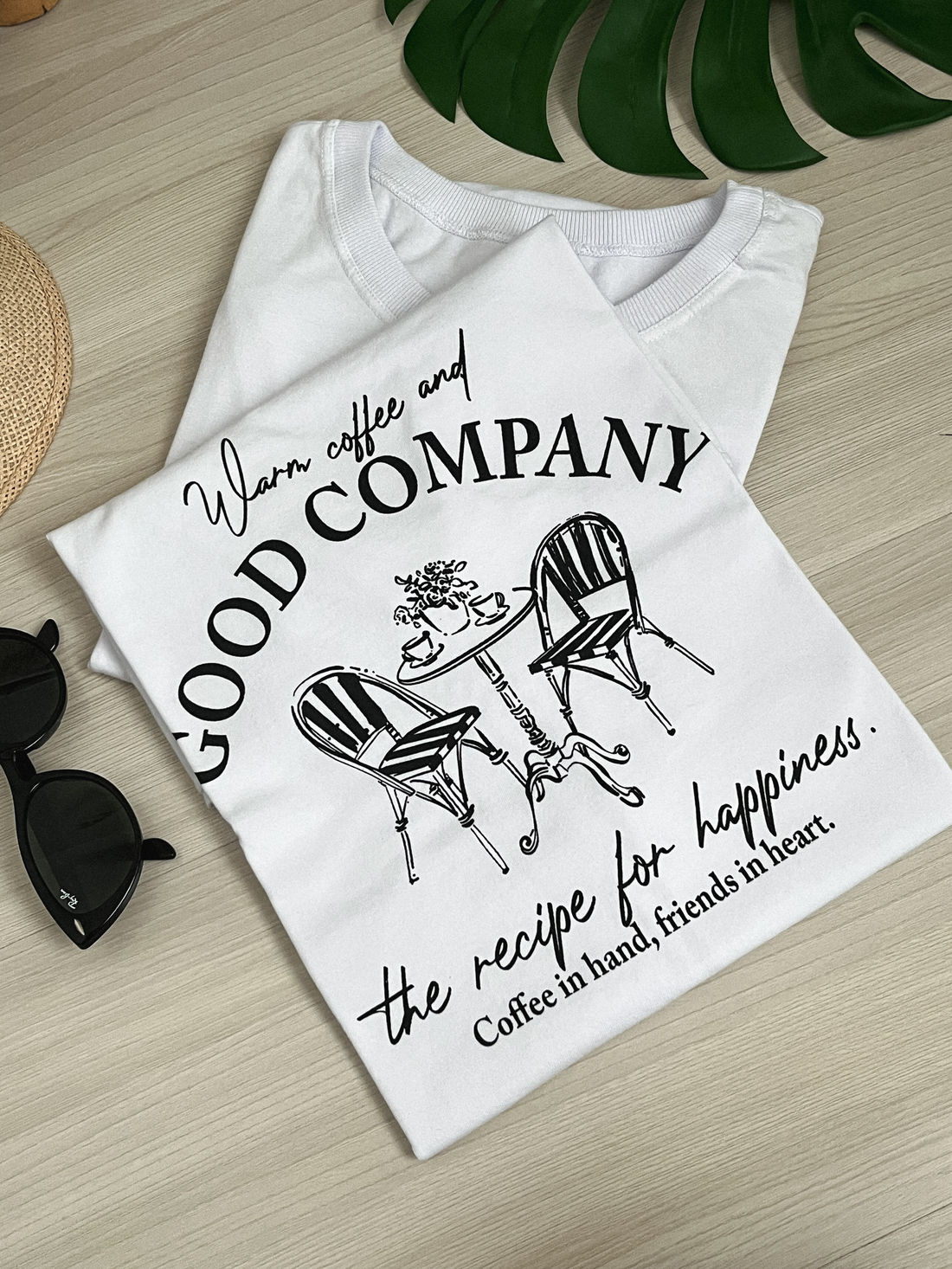 Tshirt Premium - Good Company - Branca Tshirt Premium - Good Company - Branca