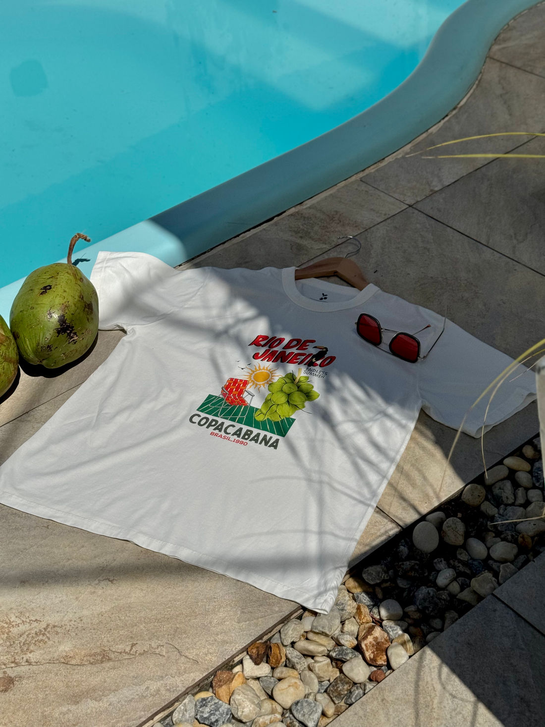 T-shirt Oversized - Rio de Janeiro DTF - Off White T-shirt Oversized - Rio de Janeiro DTF - Off White